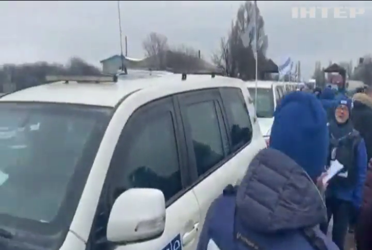 Керівництво місії ОБСЄ відвідало передові рубежі на сході України