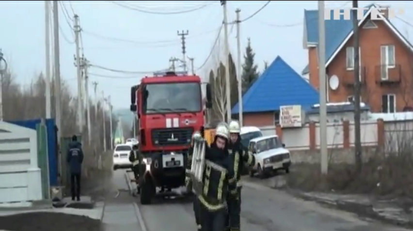 "Вибух газу": на Київщині провели масштабні навчання рятувальників