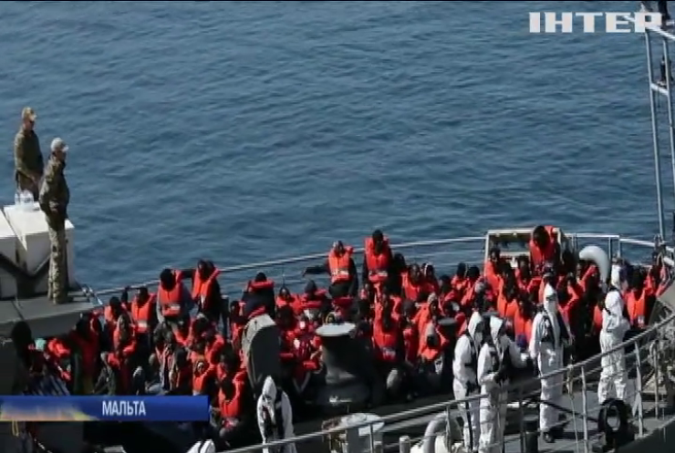 Біля берегів Мальти врятували мігрантів з Північної Африки