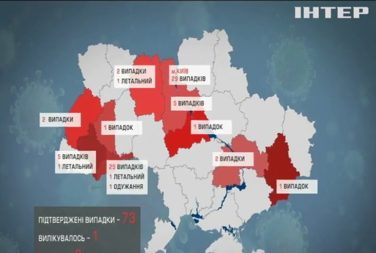 Коронавірус стрімко шириться містами України