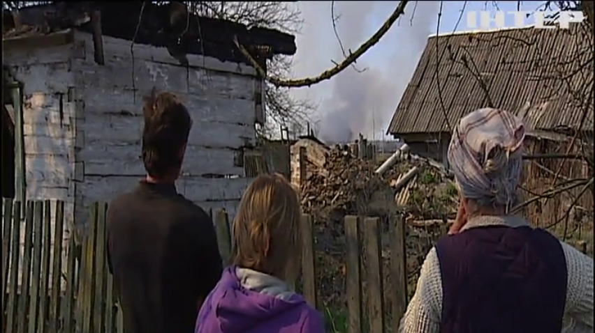 Пожежа у Чорнобильській зоні впритул наблизилася до житлових будинків