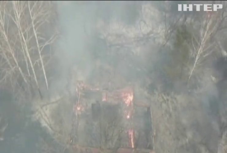 Територію України охопили сотні масштабних пожеж