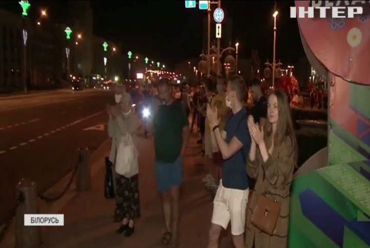 Білоруси протестують проти затримання опозиціонерів