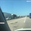 Черга машин на в'їзді до Одеси розтягнулась на десятки кілометрів