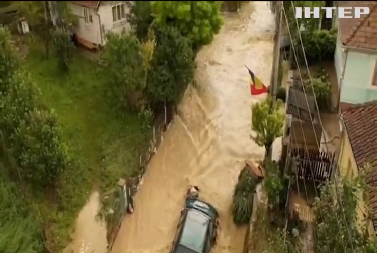 Затоплені міста і села: Європа потермає від потужних злив