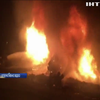 На Черкащині розбився і згорів бензовоз 