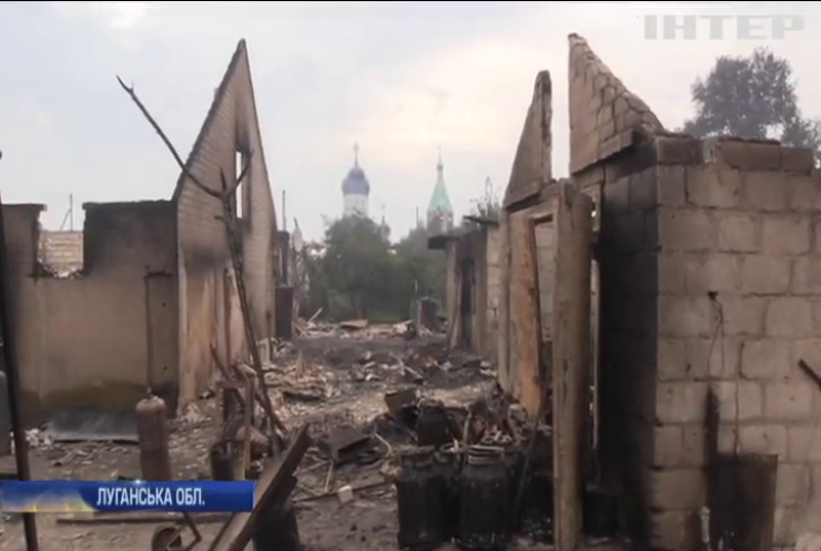 Масштабна пожежа на Луганщині: кількість жертв зростає