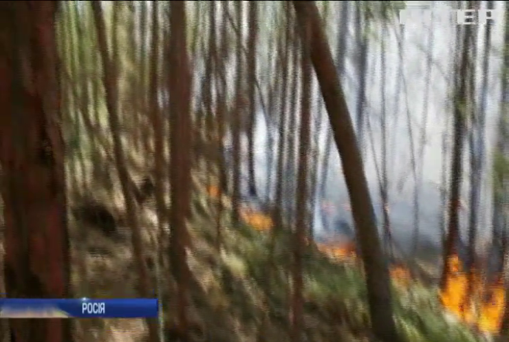 Якутія потерпає від лісових пожеж