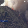 У Каліфорнії лісові пожежі "підтримав" потужний шторм із блискавками