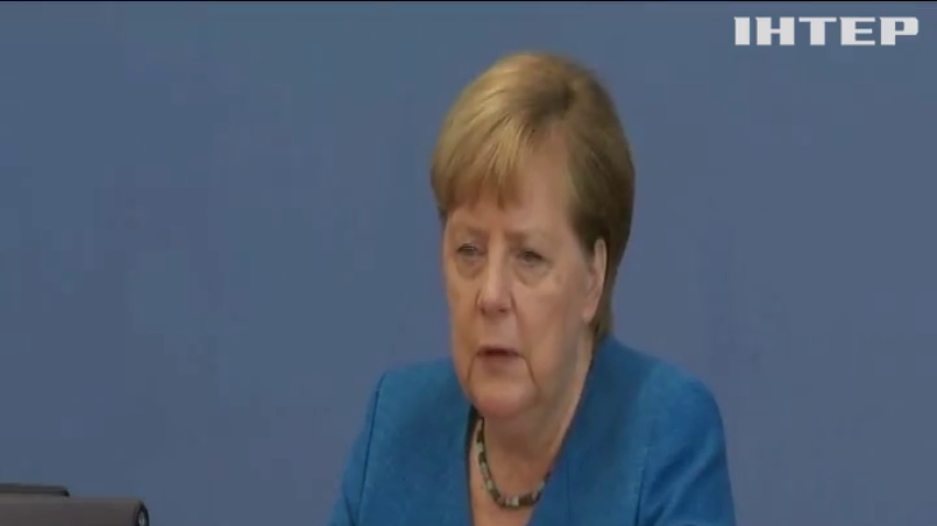 Ангела Меркель закликала Росію не втручатися у внутрішні справи Білорусі