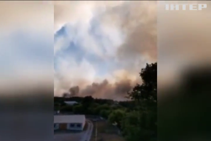 Вогонь на Харківщині повністю знищив село