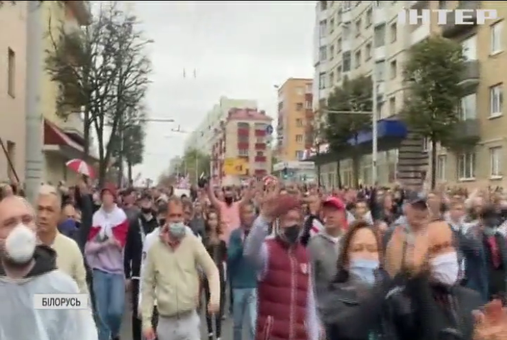 У Білорусі маршем відзначили 50 день протестів