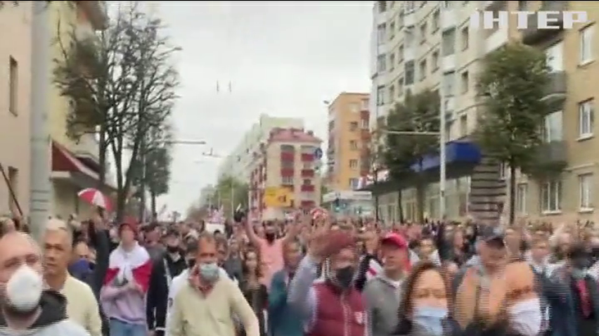 У Білорусі маршем відзначили 50 день протестів