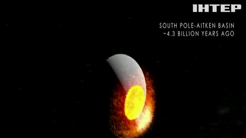 У НАСА виявили сліди води на сонячному боці Місяця