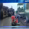 На Кіровоградщині військові на вантажівці збили дорожніх робочих