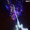 У Тернополі вітер повалив новорічну ялинку