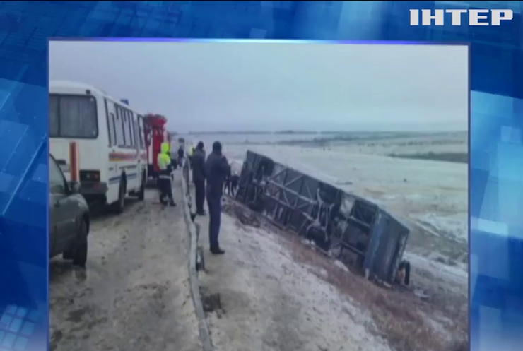 У Ростовській області розбився пасажирський автобус з українцями