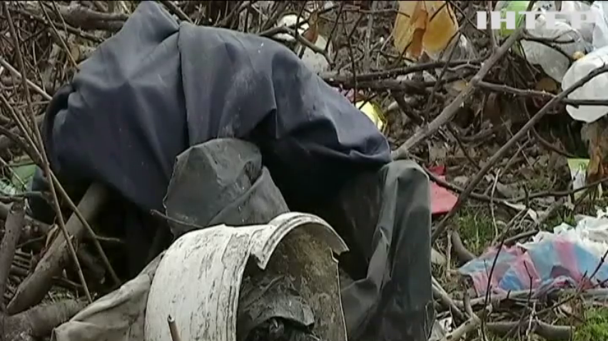 Завалені мотлохом: Степанківська ОТГ на Черкащині потопає у горах сміття