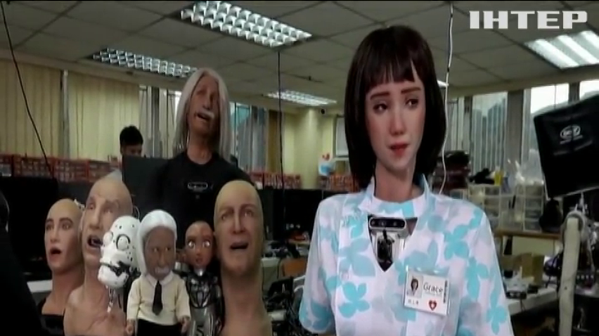 У Гонконгу медсестра-робот буде доглядати за хворими