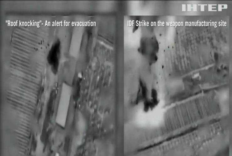 Ізраїль атакував збройний завод ХАМАС у Газі (відео)