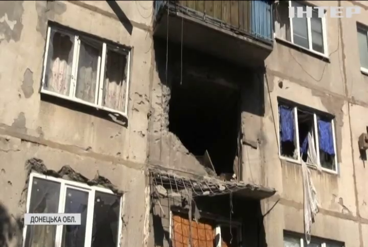 Житловий квартал Красногорівки потрапив під обстріл