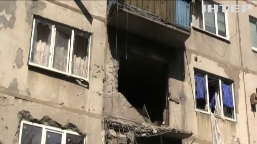 Житловий квартал Красногорівки потрапив під обстріл
