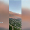 Масштабна пожежа випалює ліси на півдні Франції