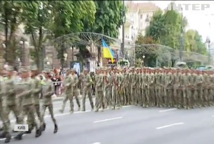 Репетиція військового параду знову паралізувала рух в Києві