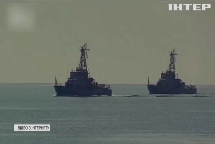 В Одесі пройшов морський парад за участі кораблів НАТО