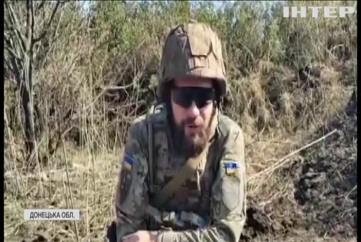 Війна на Донбасі: українські армійці були вимушені відкривати вогонь у відповідь