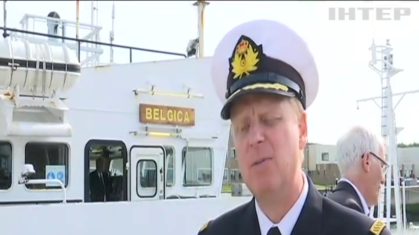 Первісток в науковому флоті: Бельгія подарувала Україні науково-дослідний корабель 