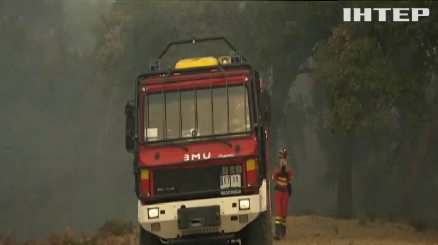 Іспанська провінція Малага вже тиждень потерпає від пожеж
