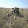 Українські артилеристи провели навчання на межі з окупованим Кримом