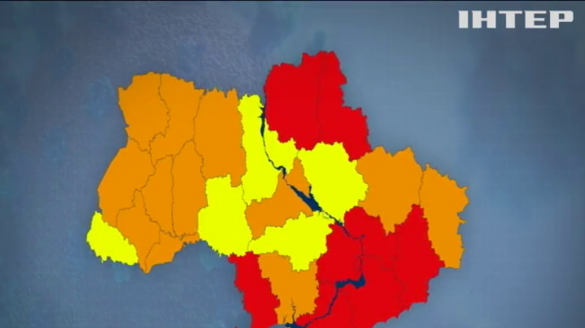 Ще дві області України перейдуть у "червону" карантинну зону