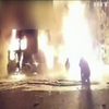 На Харківщині виникла масштабна пожежа на автозаправці