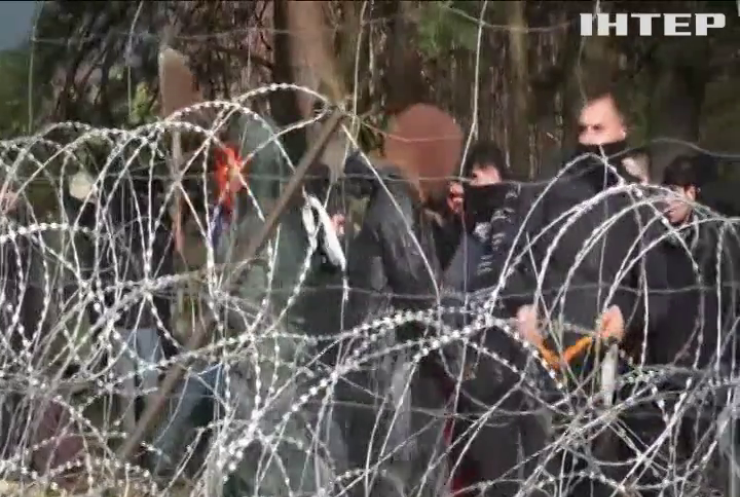Білоруські прикордонники разом з мігрантами штурмували польський кордон