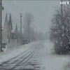 Київ засипало снігом