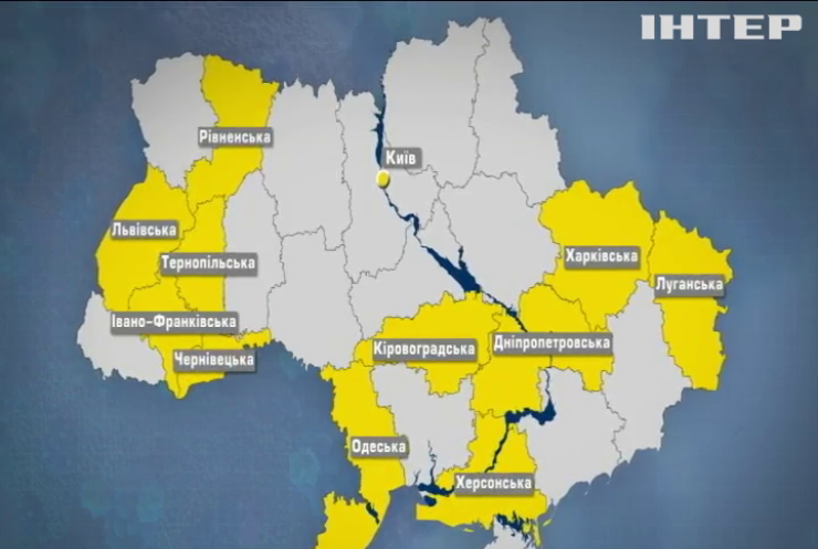 В семи регіонах України зменшується кількість захворювань на ковід