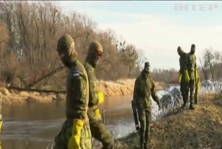 Естонські військові прибули на польський кордон