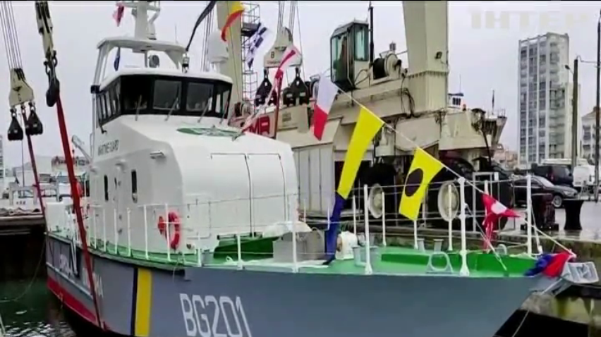 Франція спустила на воду катер, збудований для України