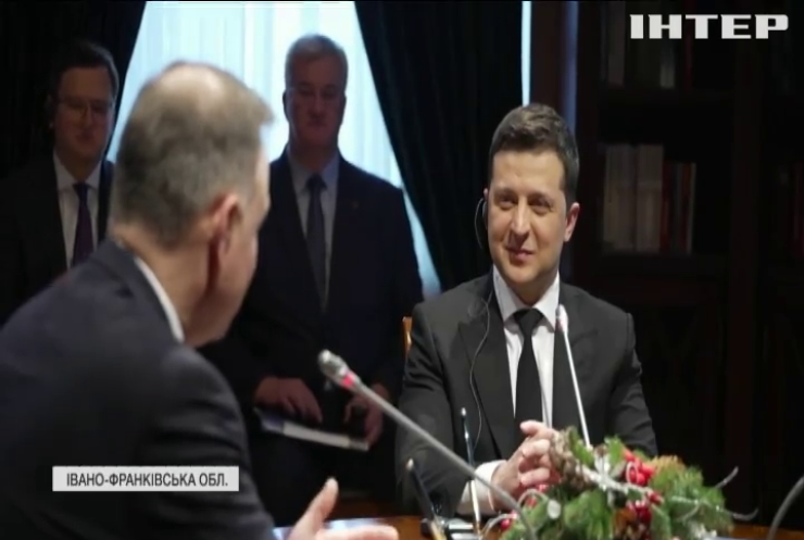 Володимир Зеленський зустрівся з президентами Польщі та Литви