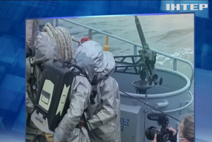У Чорному морі відбулись спільні військові навчання України та Франції