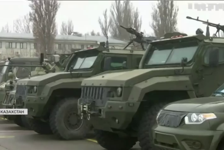 Розпочалося поступове виведення сил ОДКБ з Казахстану