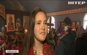 20 дітлахів в один голос виконали вітальні пісні у храмі Миколая Чудотворця на Київщині