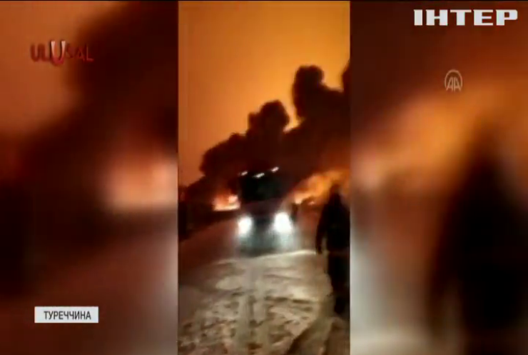В Туреччині стався масштабний вибух на нафтопроводі