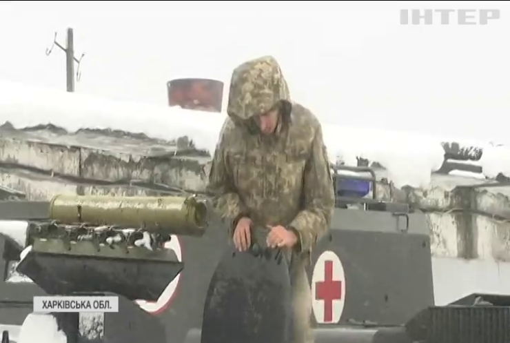 Українські військові опановують новітні зразки техніки під Харковом