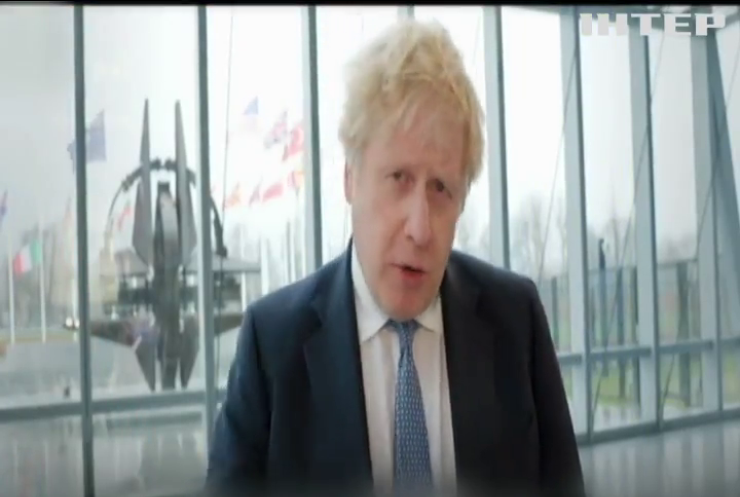 Британський прем'єр Борис Джонсон записав відео на підтримку України