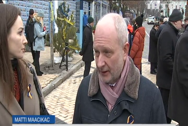 Представники країн Європи вшанували пам'ять загиблих у російсько-українській війні