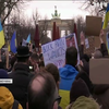 Західними країнами прокотилася хвиля демонстрацій на підтримку України