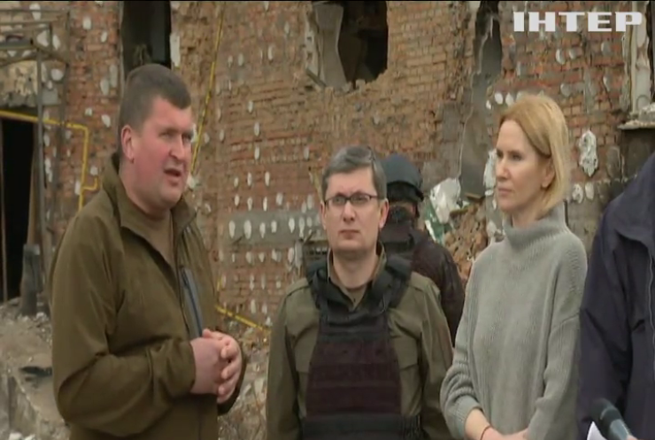 Молдавські можновладці відвідали зруйновані міста Київщини